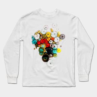 Abstract colorful design Long Sleeve T-Shirt